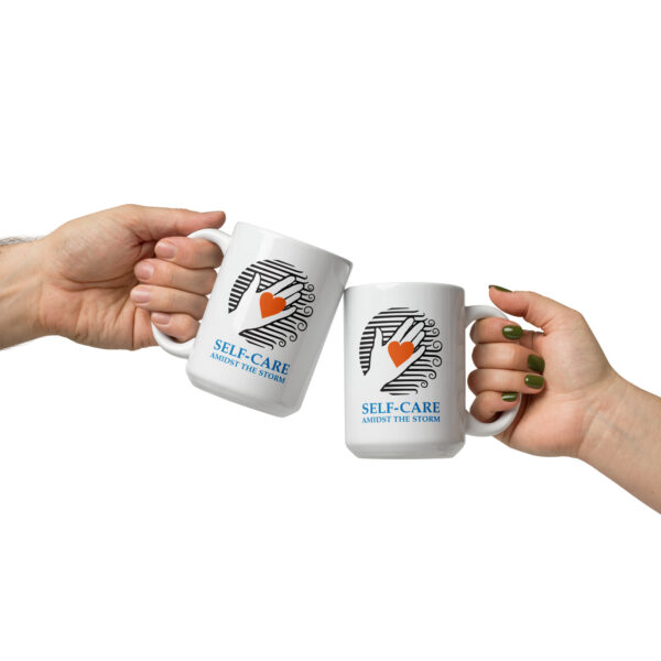 2025 Convention Logo on White Glossy Mug - Image 3
